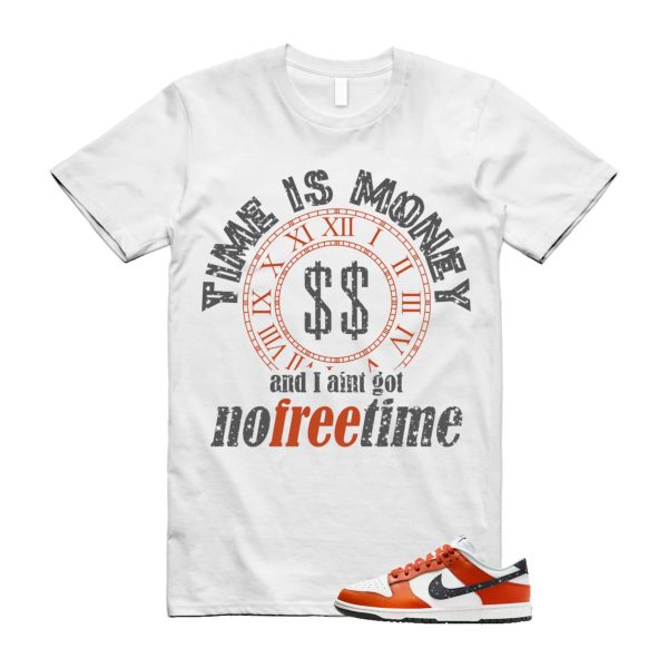 Dunk Night Sky Campfire Orange Anthracite Low Summit White T Shirt Match FREE TIME ,FV6909-800 Jezsport.com