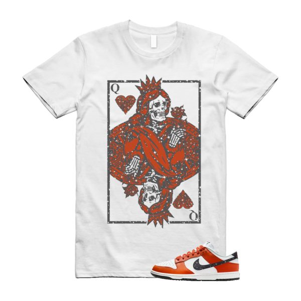 Dunk Night Sky Campfire Orange Anthracite Low Summit White T Shirt Match QC ,FV6909-800 Jezsport.com