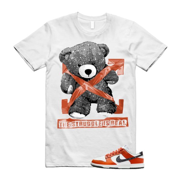 Dunk Night Sky Campfire Orange Anthracite Low Summit White T Shirt Match STRUG ,FV6909-800 Jezsport.com