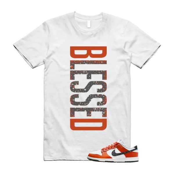 Dunk Night Sky Campfire Orange Anthracite Low Summit White T Shirt Match VERTBLS ,FV6909-800 Jezsport.com