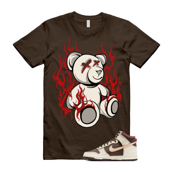 Dunk Baroque Brown Sesame Coconut Milk Mystic Red High T Shirt Match LIT ,DB2179-200 Jezsport.com