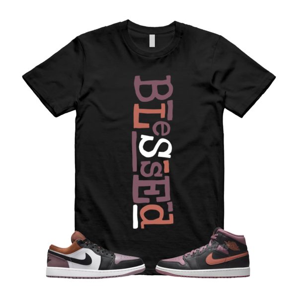 Sky J Mauve 1 Low SE Orange White Black T Shirt Match B2 Jezsport.com