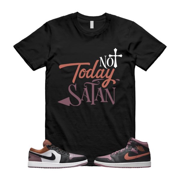 Sky J Mauve 1 Low SE Orange White Black T Shirt Match SATAN Jezsport.com