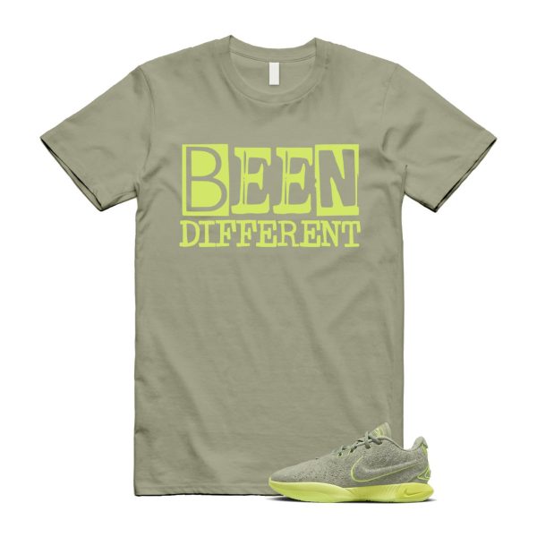 Algae 21 Lebron Oil Green Vapor Sanddrift Light Silver Metallic Pewter T Shirt Match BEEN ,FV2346-302 Jezsport.com