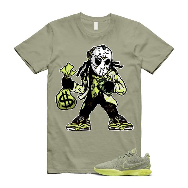 Algae 21 Lebron Oil Green Vapor Sanddrift Light Silver Metallic Pewter T Shirt Match JASON ,FV2346-302 Jezsport.com