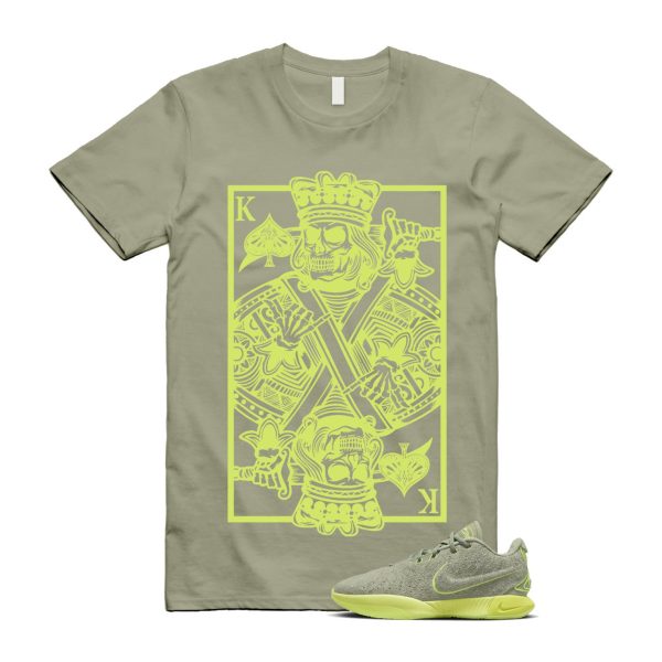 Algae 21 Lebron Oil Green Vapor Sanddrift Light Silver Metallic Pewter T Shirt Match KC ,FV2346-302 Jezsport.com