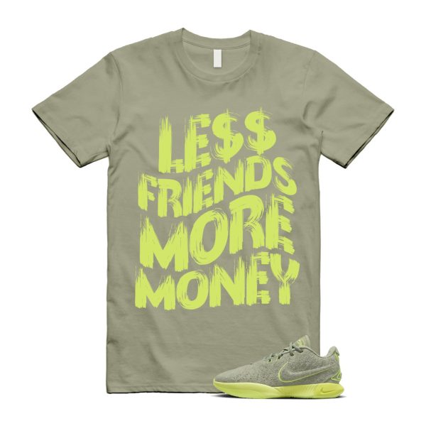 Algae 21 Lebron Oil Green Vapor Sanddrift Light Silver Metallic Pewter T Shirt Match LF ,FV2346-302 Jezsport.com