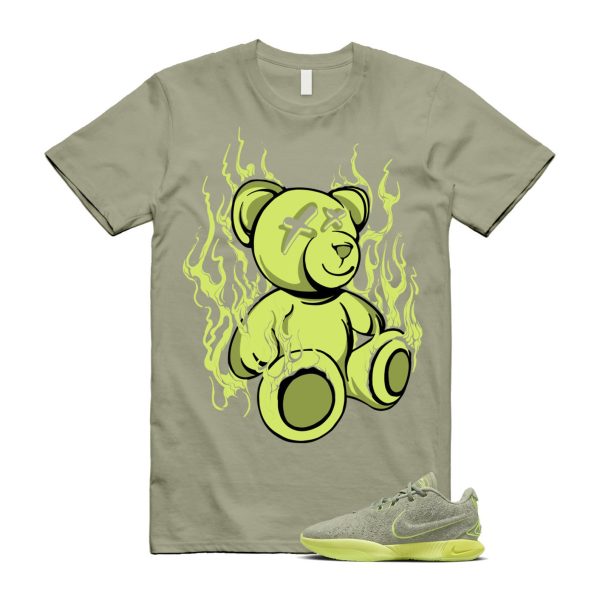 Algae 21 Lebron Oil Green Vapor Sanddrift Light Silver Metallic Pewter T Shirt Match LIT ,FV2346-302 Jezsport.com