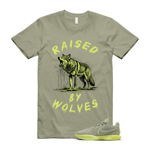 Algae 21 Lebron Oil Green Vapor Sanddrift Light Silver Metallic Pewter T Shirt Match RBW ,FV2346-302 Jezsport.com