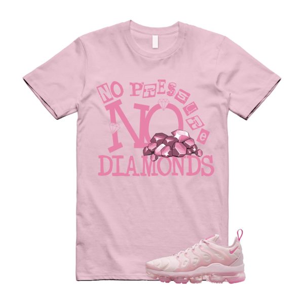 VaporMax Pink Foam Playful Air Plus T Shirt Match DIAMOND ,FZ3614-686 Jezsport.com