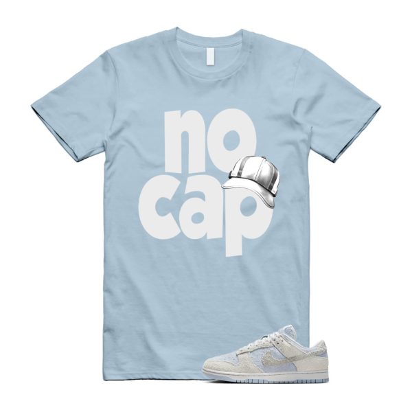 Dunk Armory Blue and Photon Dust Light Low Grey White T Shirt Match NO CAP ,FZ3779-025 Jezsport.com