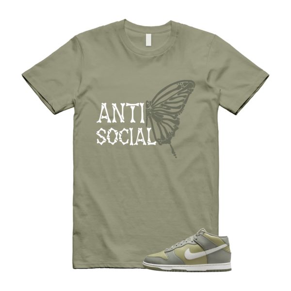 Dunk Dark Stucco Neutral Olive Light Bone Mid T Shirt Match ASB ,FJ4194-001 Jezsport.com