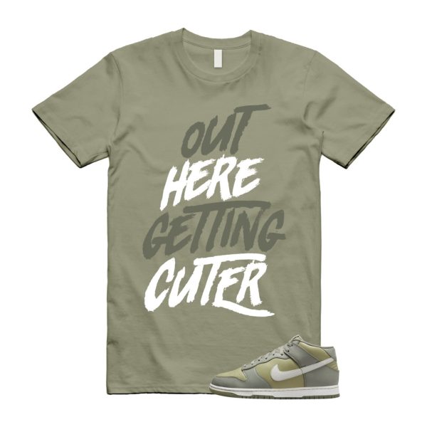 Dunk Dark Stucco Neutral Olive Light Bone Mid T Shirt Match CUTER ,FJ4194-001 Jezsport.com