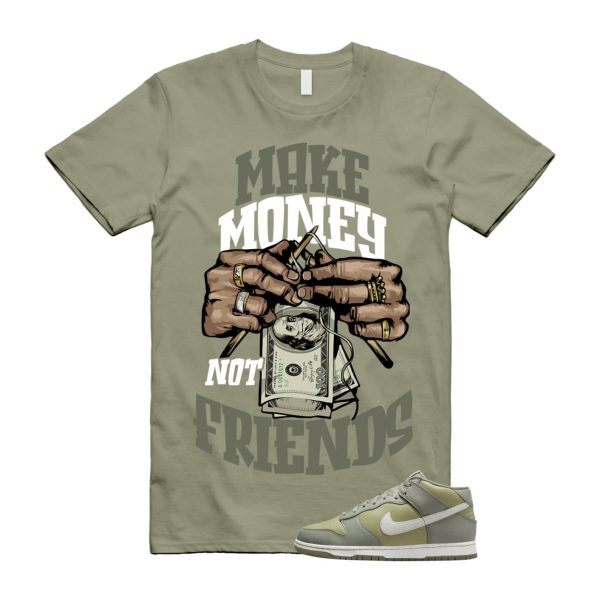 Dunk Dark Stucco Neutral Olive Light Bone Mid T Shirt Match MM ,FJ4194-001 Jezsport.com