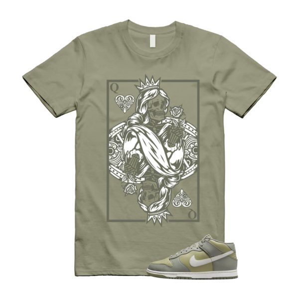 Dunk Dark Stucco Neutral Olive Light Bone Mid T Shirt Match QC ,FJ4194-001 Jezsport.com