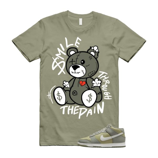 Dunk Dark Stucco Neutral Olive Light Bone Mid T Shirt Match SM2 ,FJ4194-001 Jezsport.com