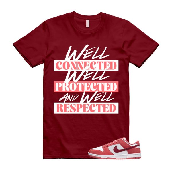 Dunk Valentine's Day Low Team Red Adobe Dragon White T Shirt Match WELL ,FQ7056-100 Jezsport.com