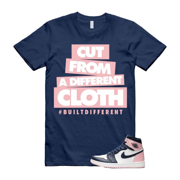 Atmosphere 1 Laser Pink White Obsidian Retro High OG Navy Blue T Shirt Match CLOTH ,DD9335-641 Jezsport.com