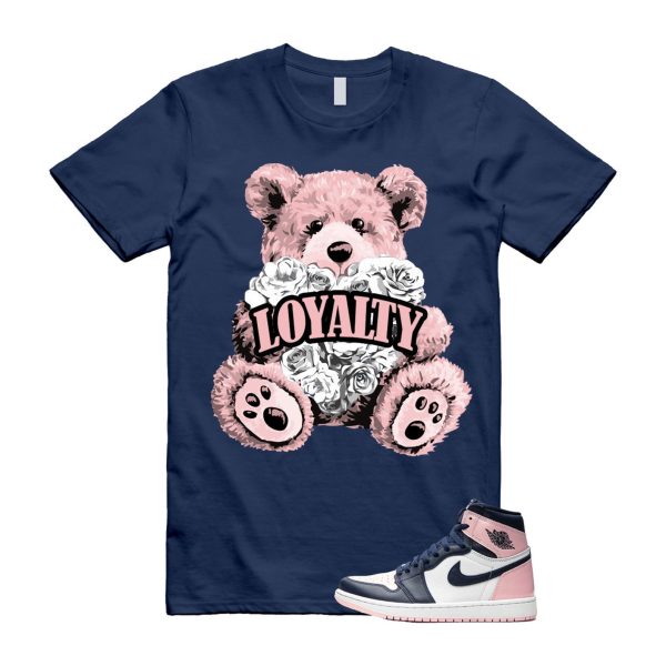 Atmosphere 1 Laser Pink White Obsidian Retro High OG Navy Blue T Shirt Match LYLTY ,DD9335-641 Jezsport.com