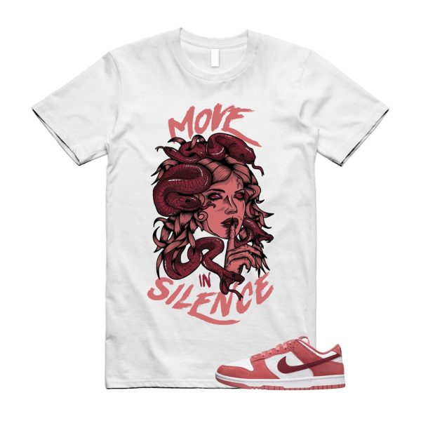 Dunk Valentine's Day Low Team Red Adobe Dragon White T Shirt Match MIS ,FQ7056-100 Jezsport.com