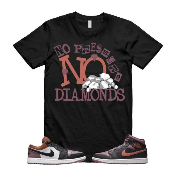 Sky J Mauve 1 Low SE Orange White Black T Shirt Match DIAMOND Jezsport.com