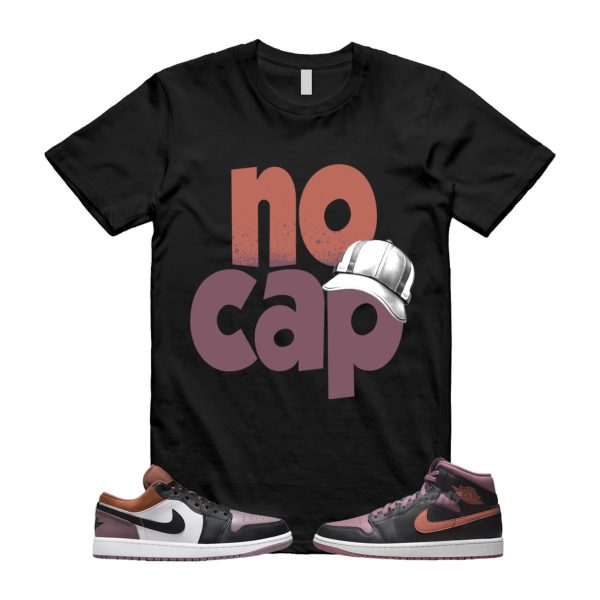 Sky J Mauve 1 Low SE Orange White Black T Shirt Match NO CAP Jezsport.com