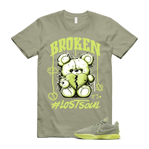 Algae 21 Lebron Oil Green Vapor Sanddrift Light Silver Metallic Pewter T Shirt Match BRLS ,FV2346-302 Jezsport.com