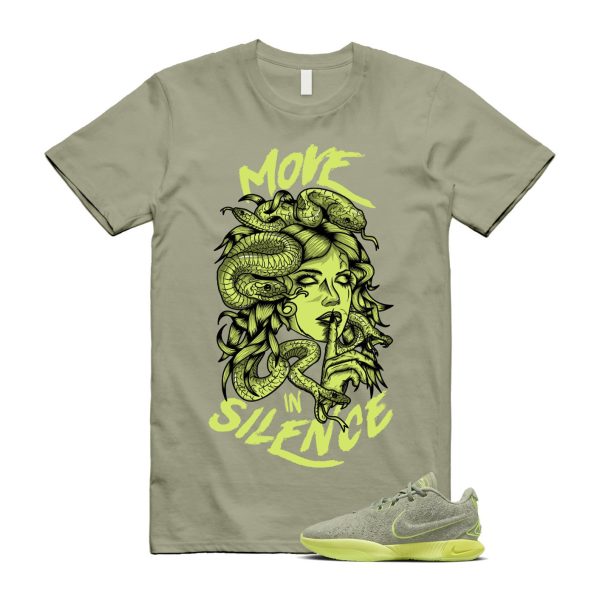 Algae 21 Lebron Oil Green Vapor Sanddrift Light Silver Metallic Pewter T Shirt Match MIS ,FV2346-302 Jezsport.com