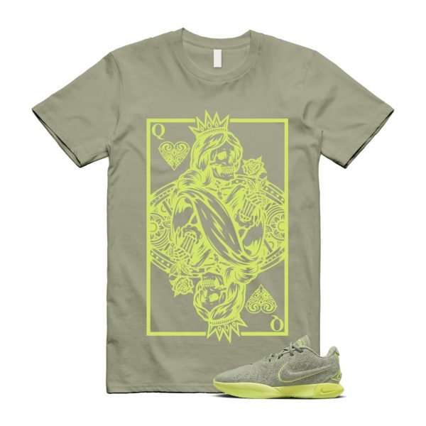 Algae 21 Lebron Oil Green Vapor Sanddrift Light Silver Metallic Pewter T Shirt Match QC ,FV2346-302 Jezsport.com