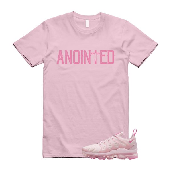 VaporMax Pink Foam Playful Air Plus T Shirt Match ANOINTED ,FZ3614-686 Jezsport.com