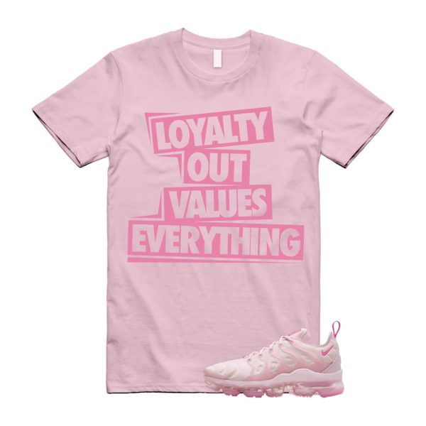 VaporMax Pink Foam Playful Air Plus T Shirt Match LOVE ,FZ3614-686 Jezsport.com