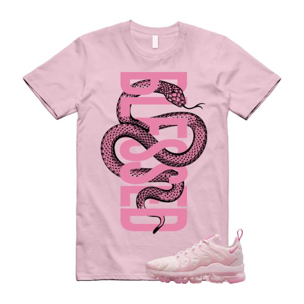 VaporMax Pink Foam Playful Air Plus T Shirt Match SNAKEBLS ,FZ3614-686 Jezsport.com