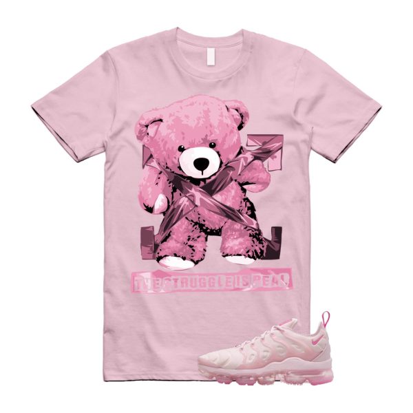 VaporMax Pink Foam Playful Air Plus T Shirt Match STRUG ,FZ3614-686 Jezsport.com