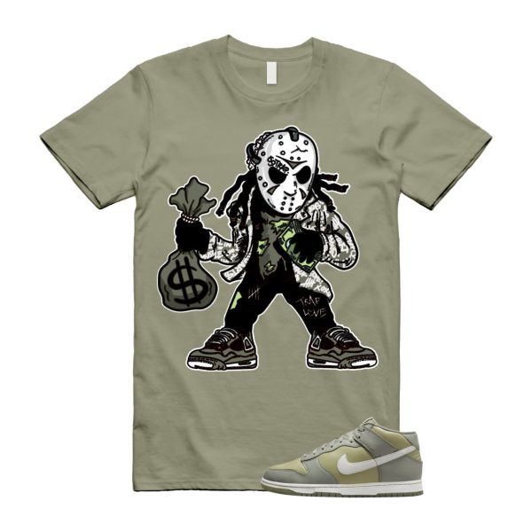 Dunk Dark Stucco Neutral Olive Light Bone Mid T Shirt Match JASON ,FJ4194-001 Jezsport.com