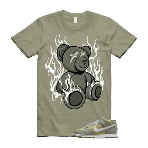 Dunk Dark Stucco Neutral Olive Light Bone Mid T Shirt Match LIT ,FJ4194-001 Jezsport.com