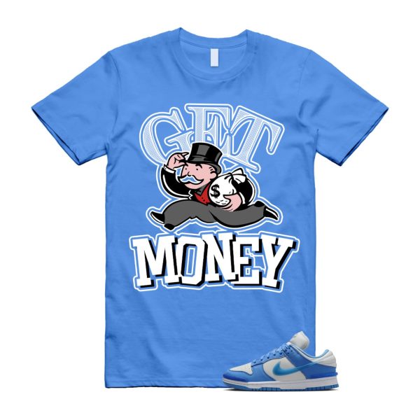 Dunk Twist University Blue UNC Photon Dust White Low T Shirt Match GM ,DZ2794-002 Jezsport.com