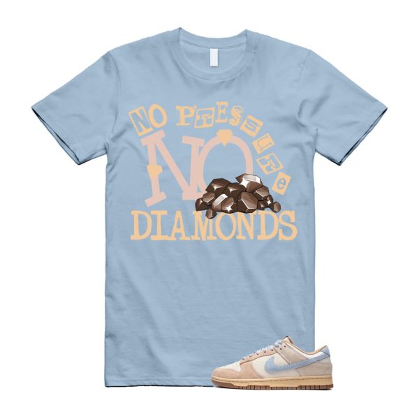 Dunk Sanddrift Light Armory Blue Low Coconut Milk Hemp Sesame Gum Medium Brown T Shirt Match DIAMOND ,HF0106-100 Jezsport.com