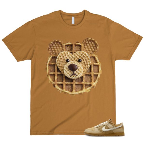 Dunk Waffle Wheat Coconut Milk Sesame Black Total Orange Low T Shirt Match W2 ,FZ4041-744 Jezsport.com