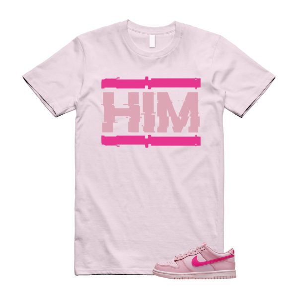 Dunk Triple Pink Valentines Day DTP Low GS Light Soft Prime 1 T Shirt Match HIM ,DH9765-600 Jezsport.com