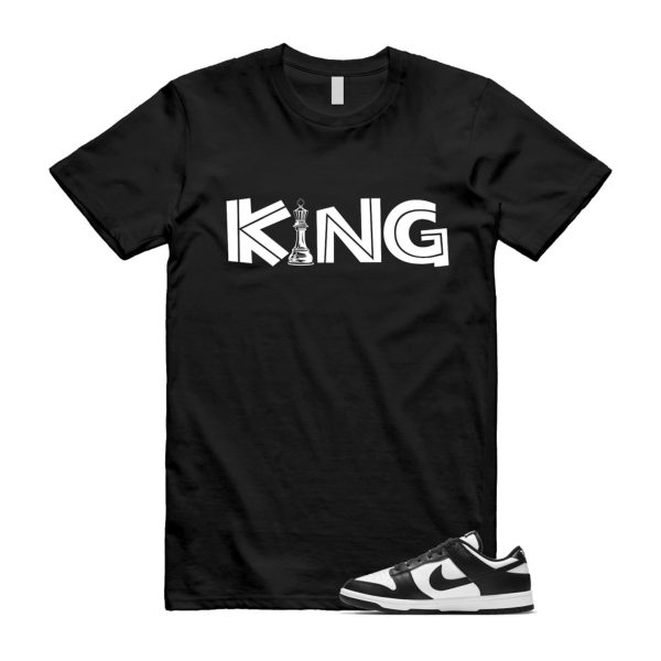 Dunk Panda White Black Low Retro Classic Traditional T Shirt Match KING ,DD1503-101 Jezsport.com