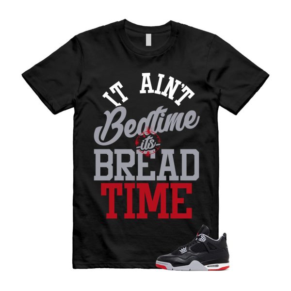 4 Bred Reimagined Black Cement Grey Varsity Red Summit White Retro T Shirt Match BT ,FV5029-006 Jezsport.com