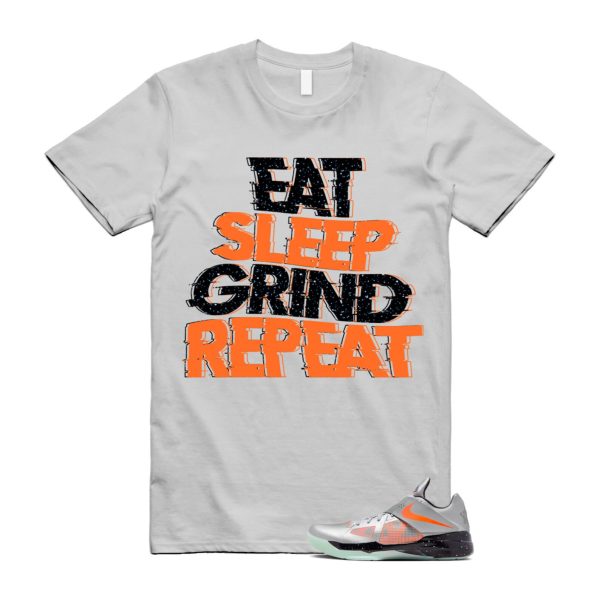 KD 4 Galaxy Metallic Silver Total Orange Dark Grey Black T Shirt Match ESGR ,FD2635-001 Jezsport.com