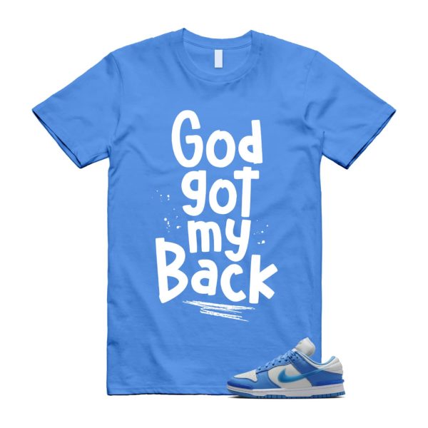 Dunk Twist University Blue UNC Photon Dust White Low T Shirt Match GOD ,DZ2794-002 Jezsport.com