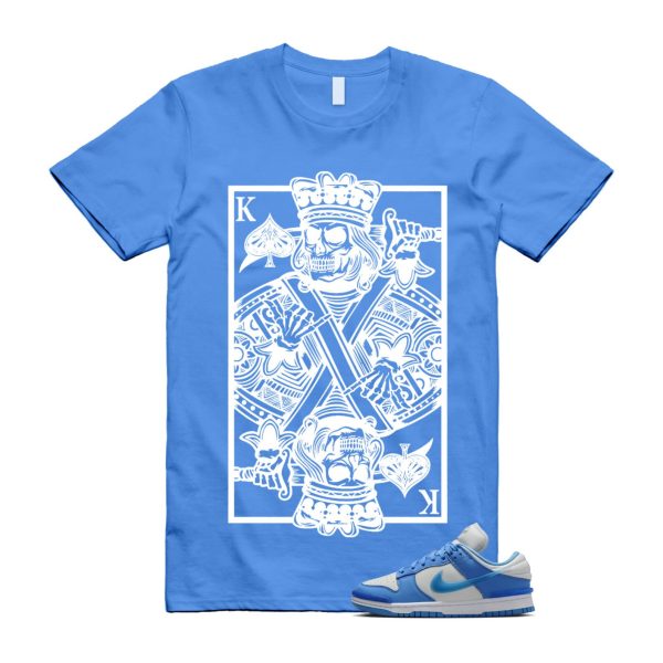 Dunk Twist University Blue UNC Photon Dust White Low T Shirt Match KC ,DZ2794-002 Jezsport.com