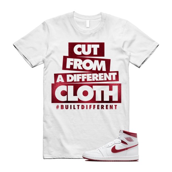 Metallic Burgundy 1 Team Red White Retro High 85 OG T Shirt Match CLOTH ,BQ4422-161 Jezsport.com