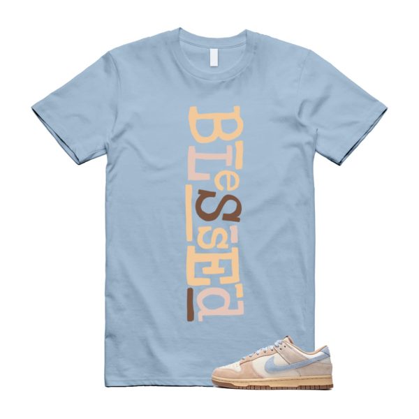 Dunk Sanddrift Light Armory Blue Low Coconut Milk Hemp Sesame Gum Medium Brown T Shirt Match B2 ,HF0106-100 Jezsport.com