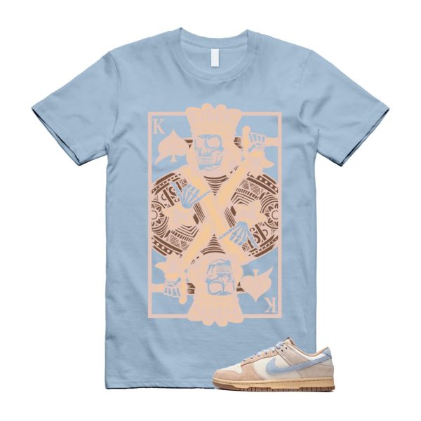 Dunk Sanddrift Light Armory Blue Low Coconut Milk Hemp Sesame Gum Medium Brown T Shirt Match KC ,HF0106-100 Jezsport.com