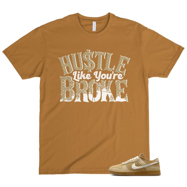 Dunk Waffle Wheat Coconut Milk Sesame Black Total Orange Low T Shirt Match BROKE Jezsport.com