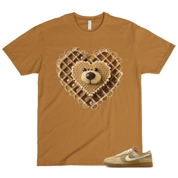 Dunk Waffle Wheat Coconut Milk Sesame Black Total Orange Low T Shirt Match W1 ,FZ4041-744 Jezsport.com