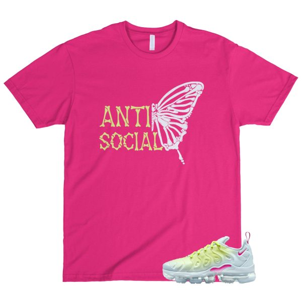 Vapormax Lemon Twist Blue Tint Air Plus Light Metallic Silver Fireberry T Shirt Match ASB ,FQ8882-423 Jezsport.com